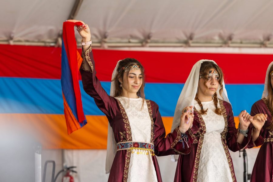 Folk dancing